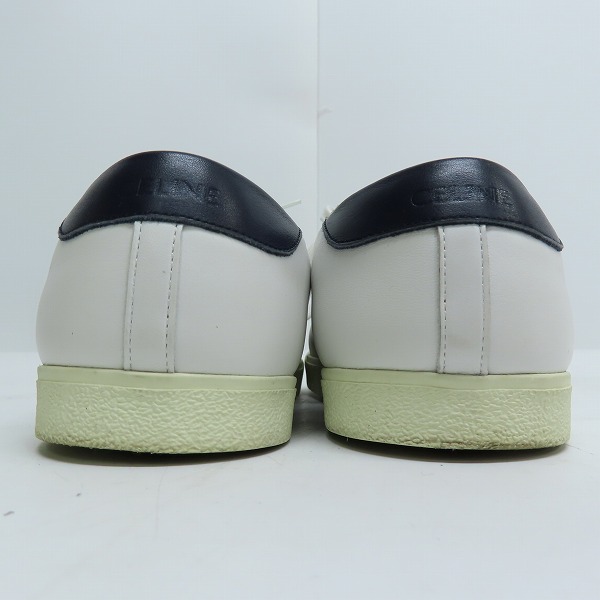 実際に弊社で買取させて頂いたceline/セリーヌ TRIOMPHE/トリオンフ レザースニーカー FA 0199/43の画像 1枚目
