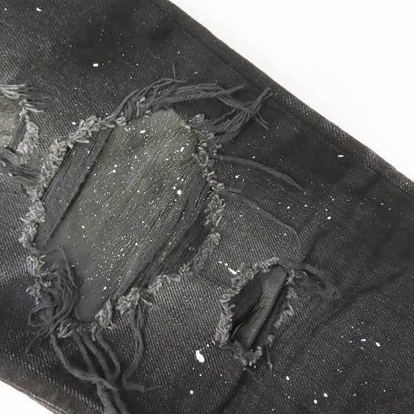 実際に弊社で買取させて頂いたNO ID.×OVERDESIGN/ノーアイディー×オーバーデザイン ペンキ/ダメージ/リメイク加工 デニムパンツ 841035-361P/2の画像 8枚目