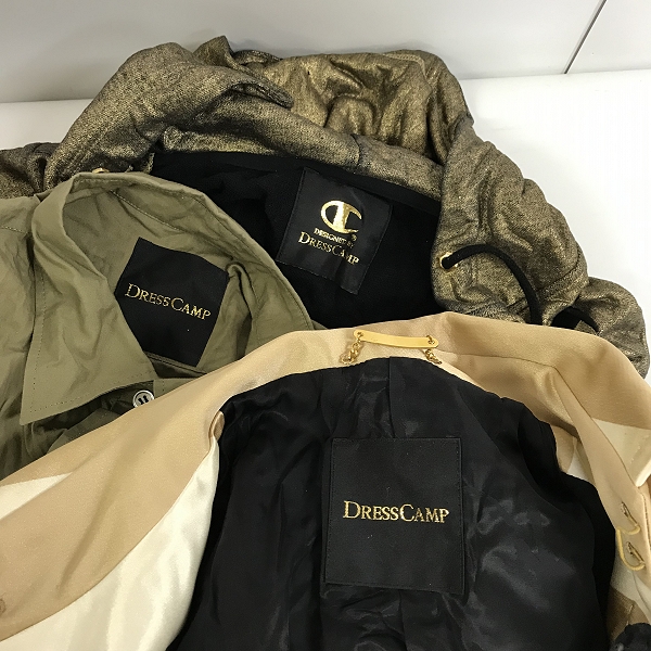 実際に弊社で買取させて頂いた【おまとめ品】DRESS CAMP/ドレスキャンプ ジャケット/パーカー/シャツ 等の画像 1枚目