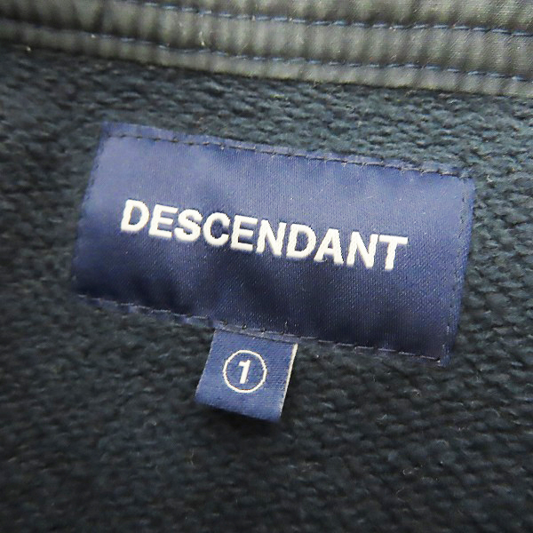 実際に弊社で買取させて頂いたDESCENDANT/ディセンダント スナップボタン ヘンリーネック スウェット 1の画像 2枚目