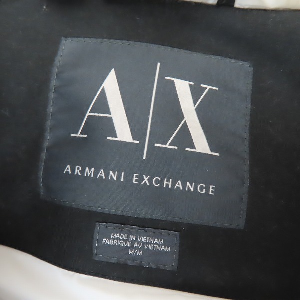 実際に弊社で買取させて頂いたARMANI EXCHANGE/アルマーニエクスチェンジ ダウンベスト Mの画像 2枚目