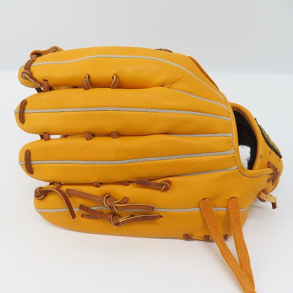 実際に弊社で買取させて頂いたHI-GOLD/ハイゴールド スペシャルオーダー 軟式 右投げ 外野手用 グローブ 1081の画像 1枚目