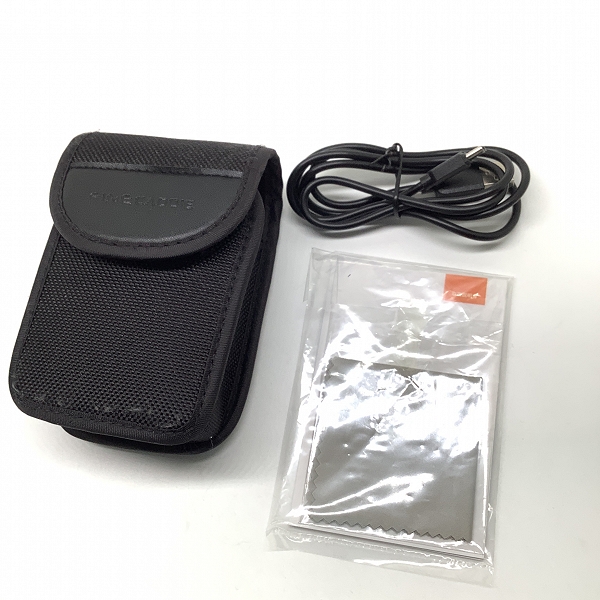 実際に弊社で買取させて頂いたFINECADDIE/ファインキャディ J100 ブラック ゴルフ レーザー距離計 スコープ 充電式の画像 7枚目