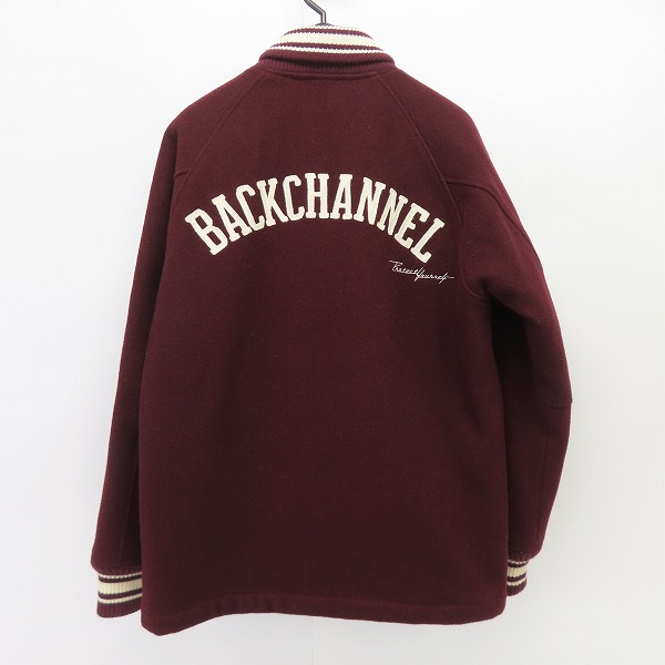 実際に弊社で買取させて頂いたBack Channel/バックチャンネル スタジャン/Mの画像 1枚目