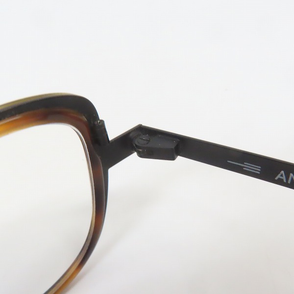 実際に弊社で買取させて頂いたANNE＆VALENTIN/アンバレンタイン FAUVETTE/フォヴェット ダブルブリッジ アイウェア/メガネフレーム U104の画像 5枚目
