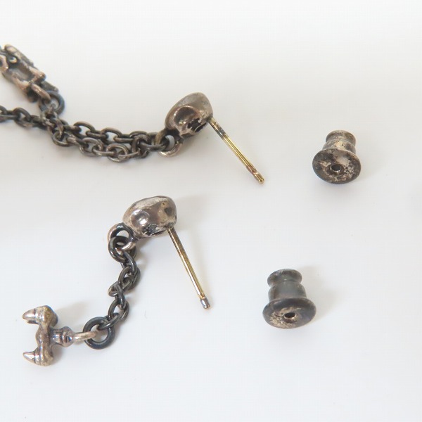 実際に弊社で買取させて頂いたBloody Mary/ブラッディマリー チェーン ピアスの画像 4枚目