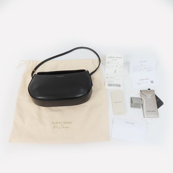 実際に弊社で買取させて頂いた【レシート原本】GIORGIO ARMANI/ジョルジオ アルマーニ ラ プリマ バゲット ショルダーバッグ Y1B073 YRS9J の画像 9枚目