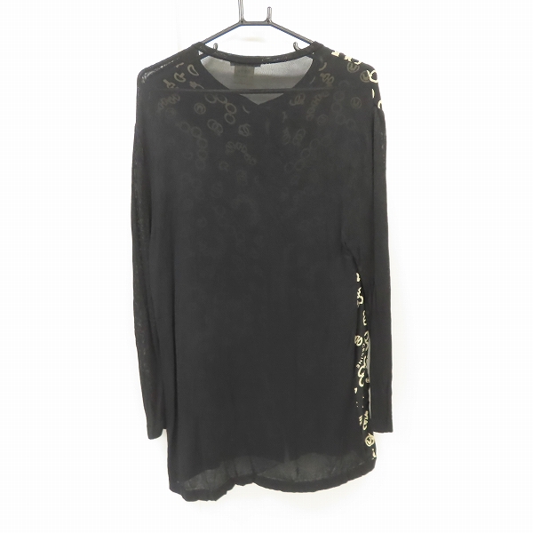 実際に弊社で買取させて頂いたCELINE/セリーヌ シルク切替カーディガン 38の画像 1枚目