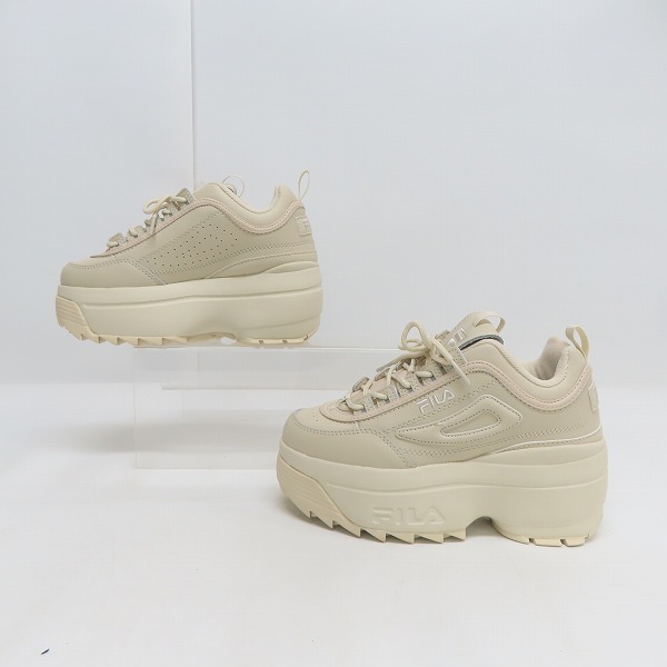 実際に弊社で買取させて頂いたFILA/フィラ スニーカー/シューズ ホワイト NFW21009-920/23.5の画像 3枚目