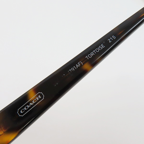 実際に弊社で買取させて頂いたMARC BY MARC JACOBS/マークバイマークジェイコブズ COACH/コーチ メガネフレーム 眼鏡 アイウェア 2点セットの画像 2枚目