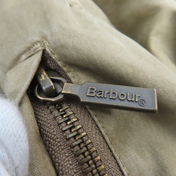 実際に弊社で買取させて頂いたEngineered Garments×Barbour/エンジニアードガーメンツ×バブアー WASHED HIGHLAND PARKA/ハイランドパーカー 2001254/Lの画像 7枚目