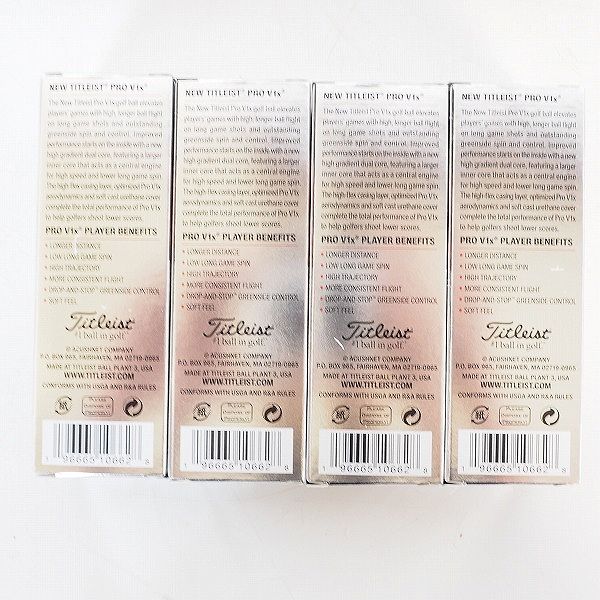 実際に弊社で買取させて頂いた【未使用】Titleist/タイトリスト PRO V1x ゴルフボール ホワイト 1ダース の画像 3枚目
