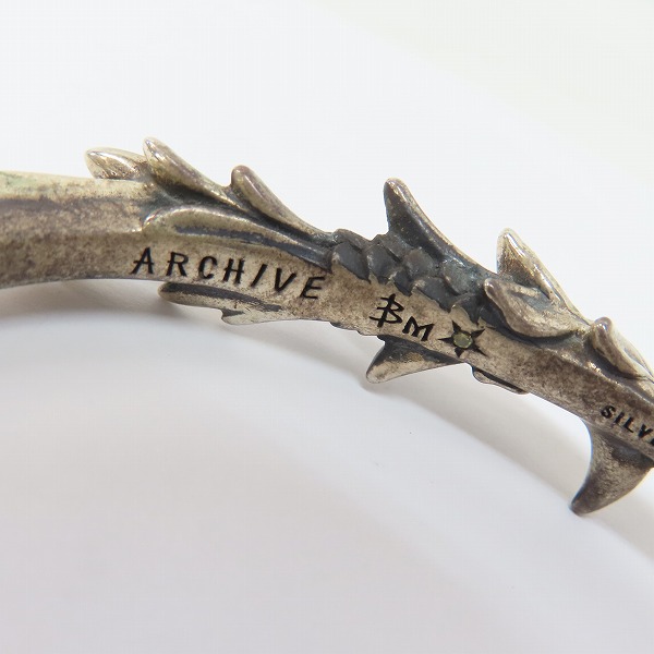 実際に弊社で買取させて頂いた【ギャラ付】BloodyMary/ブラッディマリー 10周年記念 ARCHIVEツアー限定 ダイヤモンド エリオス バングルの画像 6枚目