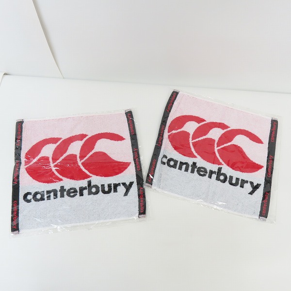 実際に弊社で買取させて頂いた【未開封】 CANTERBURY/カンタベリー ハンド タオル/ノベルティ/2点セット
