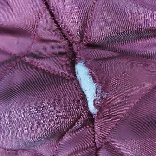 実際に弊社で買取させて頂いたNO ID/ノーアイディー 中綿ウールジャージー×グログラン 切替 Wライダース ジャケット 839006-135B/1の画像 5枚目