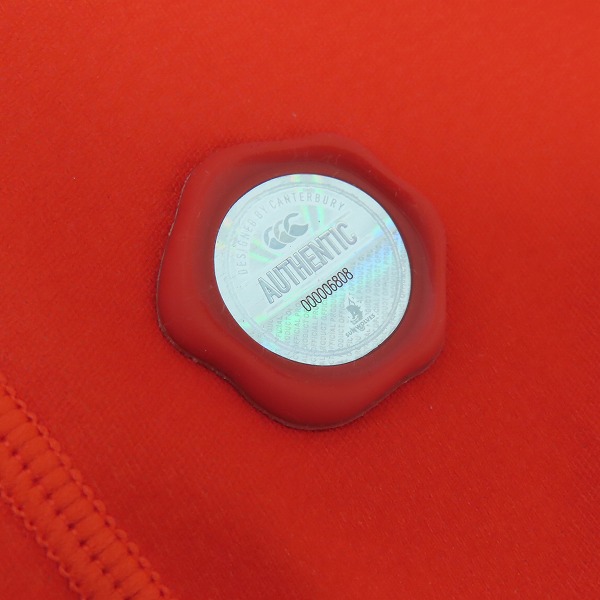 実際に弊社で買取させて頂いたCANTERBURY/カンタベリー SUNWOLVES/サンウルブズ レプリカホームジャージ ラグビーウェア/RG39090/3Lの画像 5枚目