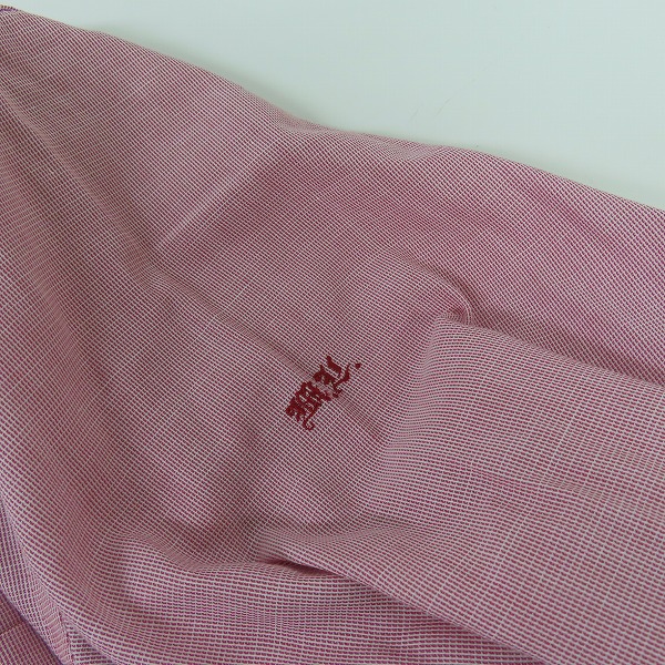 実際に弊社で買取させて頂いたBurberrys REGD/バーバリーズ ホース刺繍 長袖 シャツ/LYの画像 6枚目