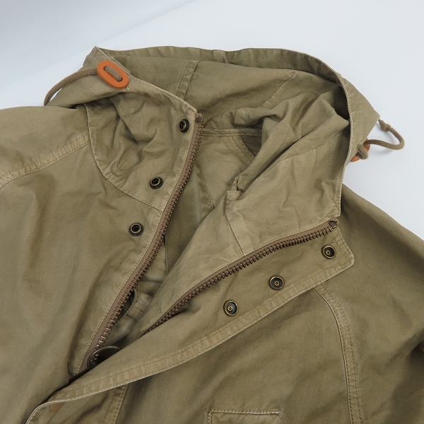 実際に弊社で買取させて頂いたEngineered Garments×Barbour/エンジニアードガーメンツ×バブアー WASHED HIGHLAND PARKA/ハイランドパーカー 2001254/Lの画像 3枚目