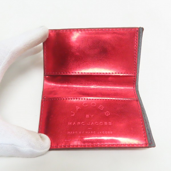 実際に弊社で買取させて頂いたMARC BY MARC JACOBS/マークバイマークジェイコブス ハートデザイン カードケースの画像 3枚目
