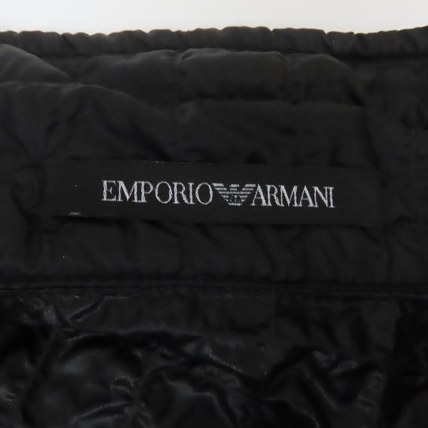 実際に弊社で買取させて頂いたEMPORIO ARMANI/エンポリオアルマーニ キルティング ジャケット/EU:56の画像 2枚目