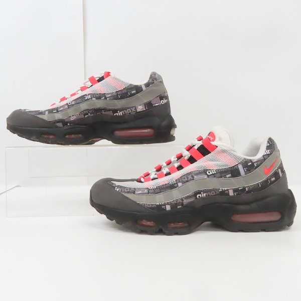 実際に弊社で買取させて頂いたNIKE×atmos/ナイキ×アトモス AIR MAX 95 "WE LOVE NIKE"/エアマックス95 スニーカー AQ0925-002/28.5の画像 3枚目