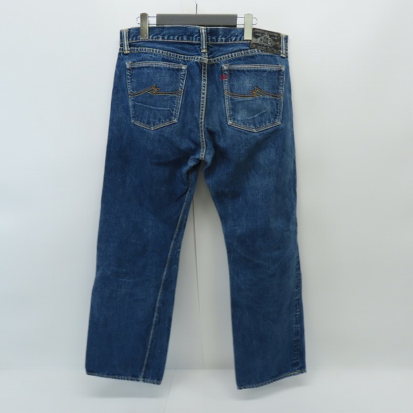 実際に弊社で買取させて頂いたR.J.B/アールジェイビー THE FLAT HEAD/フラットヘッド デニムパンツ D105S 36の画像 1枚目