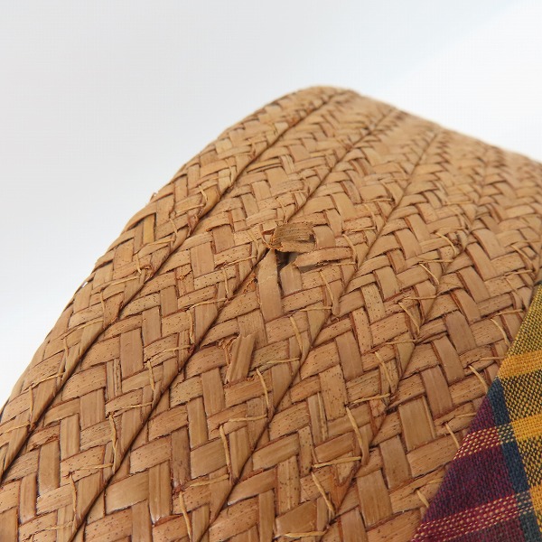 実際に弊社で買取させて頂いた【難あり】BROOKS BROTHERS/ブルックスブラザーズ 中折れハット/麦わら帽子 2点セットの画像 8枚目