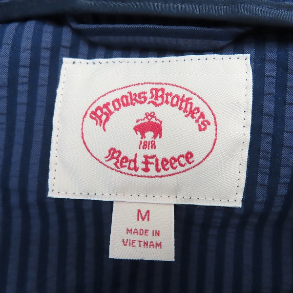実際に弊社で買取させて頂いたBrooks Brothers/ブルックスブラザーズ Red Fleece ストライプ ジップアップ フーディー Mの画像 2枚目