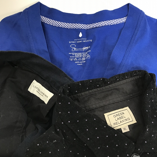 実際に弊社で買取させて頂いた【おまとめ品】ユナイテッドアローズ/ビューティー＆ユース/グリーンレーベルリラクシング パンツ/長袖シャツ/カーディガン 等の画像 1枚目