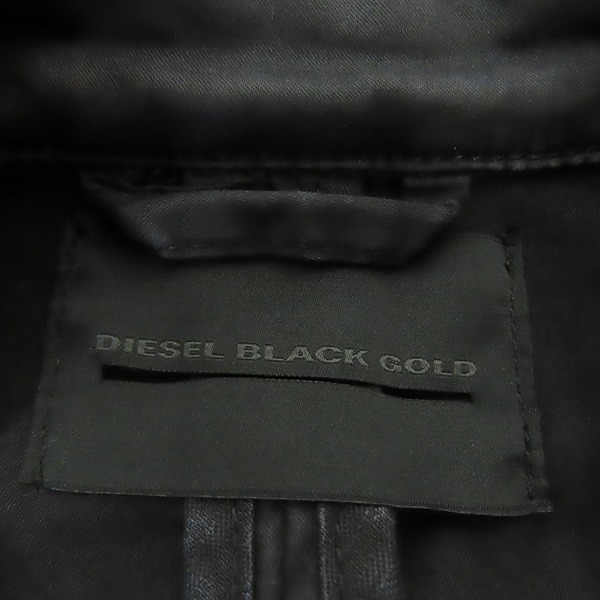 実際に弊社で買取させて頂いたDIESEL BLACK GOLD/ディーゼルブラックゴールド フルジップ ジャケット/ブルゾン の画像 2枚目