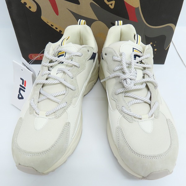 実際に弊社で買取させて頂いた【未使用】FILA/フィラ RAY TRACER  スニーカー F19-10-02/28