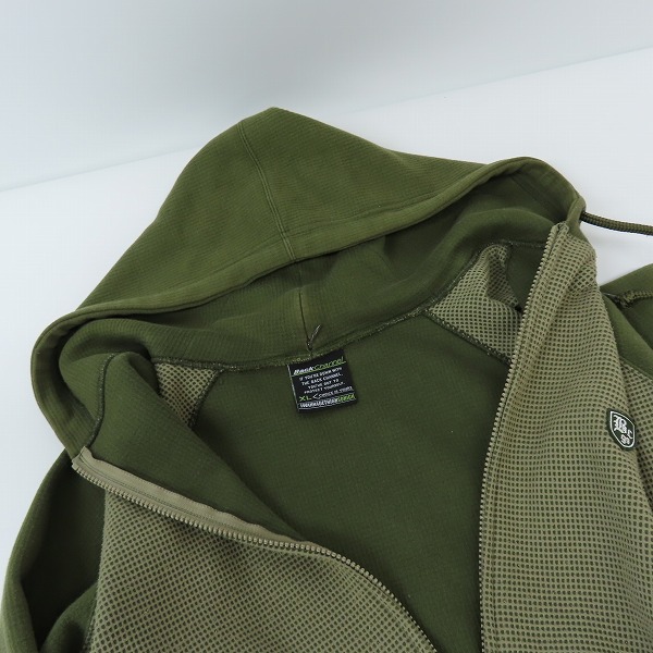 実際に弊社で買取させて頂いたBack Channel/バックチャンネル ジップアップ パーカー/XLの画像 4枚目