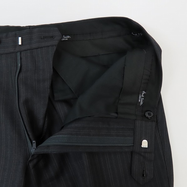 実際に弊社で買取させて頂いたPaul Smith LONDON/ポールスミス ロンドン ウール テーラードジャケット/パンツ/セットアップ Lの画像 4枚目