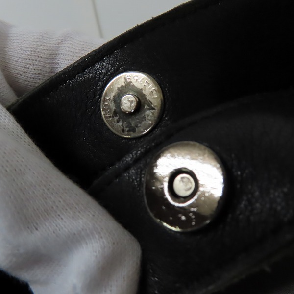 実際に弊社で買取させて頂いたJEAN PAUL GAULTIER/ジャンポールゴルチェ レザー ショルダーバッグの画像 8枚目