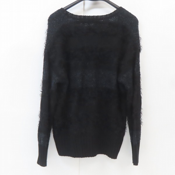 実際に弊社で買取させて頂いたNO ID./ノーアイディー シャギーMIX ボーダー クルーネックプルオーバー/ONEの画像 1枚目