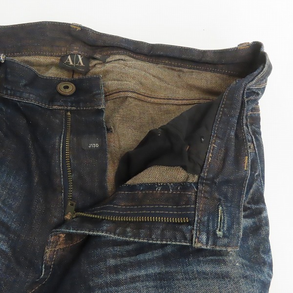 実際に弊社で買取させて頂いたARMANI EXCHANGE/アルマーニエクスチェンジ デニムパンツ/31REGの画像 4枚目