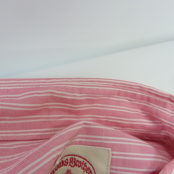 実際に弊社で買取させて頂いたBROOKS BROTHERS/ブルックスブラザーズ 長袖 ストライプ ボタンダウンシャツ/Lの画像 6枚目