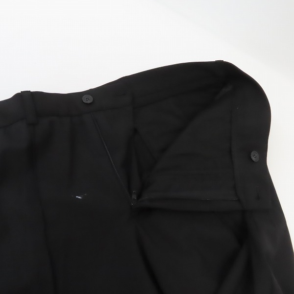 実際に弊社で買取させて頂いたEMPORIO ARMANI/エンポリオアルマーニ サイドライン ジップポケット スラックスパンツ 46の画像 2枚目