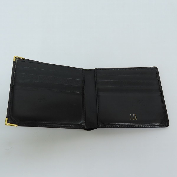 実際に弊社で買取させて頂いたdunhill/ダンヒル レザー 二つ折り財布の画像 2枚目