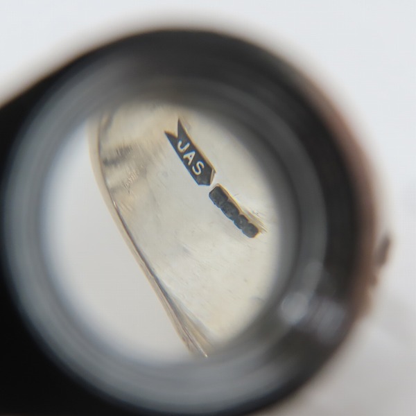 実際に弊社で買取させて頂いたCRAZY PIG/クレイジーピッグ スカルリース リング 19号の画像 7枚目