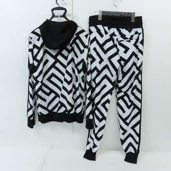 実際に弊社で買取させて頂いたHYDROGEN/ハイドロゲン ジオメトリック ジャケット/パンツ セットアップ/Lの画像 1枚目