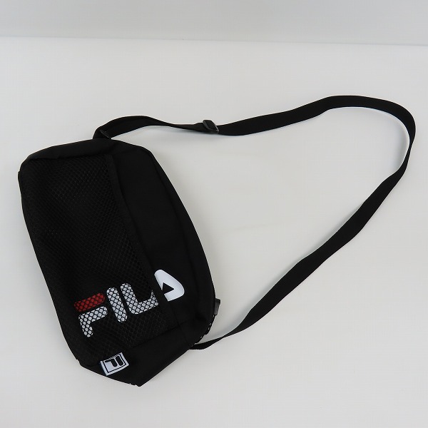 実際に弊社で買取させて頂いたFILA/フィラ ショルダー バッグ リュック 鞄 ブラック 3点セットの画像 2枚目