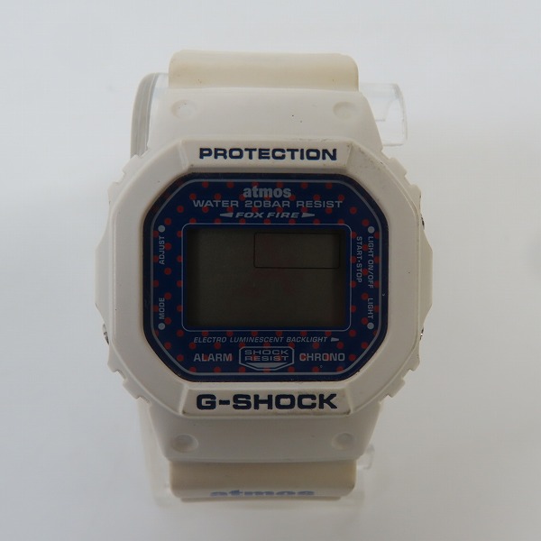 実際に弊社で買取させて頂いたG-SHOCK×atmos/Gショック×アトモス デジタル 腕時計 DW-5600VT【動作未確認】