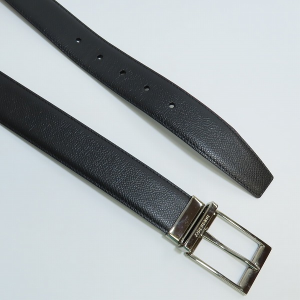 実際に弊社で買取させて頂いたBURBERRY/バーバリー レザーベルト 30/75の画像 3枚目