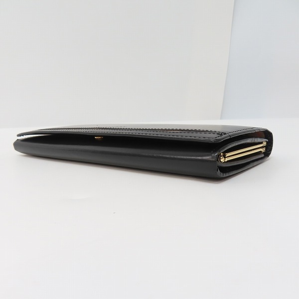 実際に弊社で買取させて頂いたBURBERRY/バーバリー チェック柄切替/がま口 二つ折り長財布の画像 2枚目