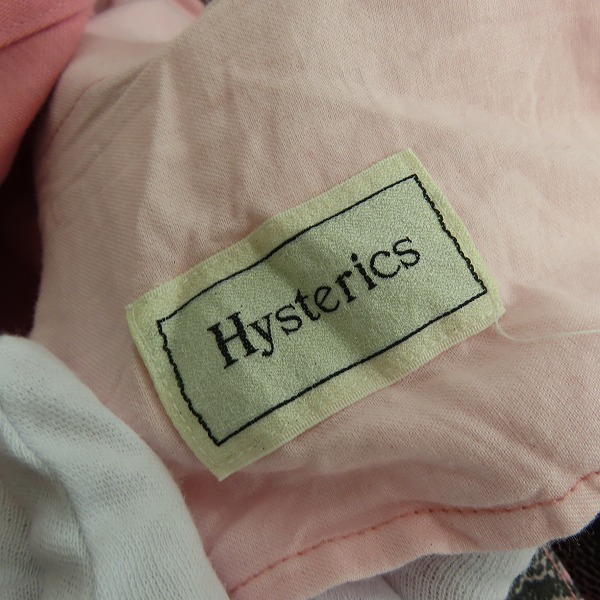 実際に弊社で買取させて頂いたHYSTERICS/ヒステリックス ヒステリックグラマー スネークループ デニムパンツ ピンク 3AP-2593 Lの画像 2枚目