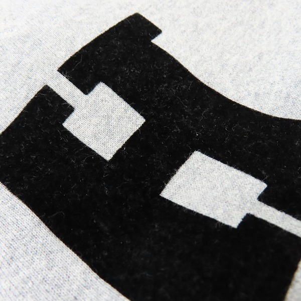 実際に弊社で買取させて頂いたTHE FLAT HEAD/フラットヘッド HARD BIRD/ハードバード Hロゴ クルーネックスウェット 38の画像 6枚目