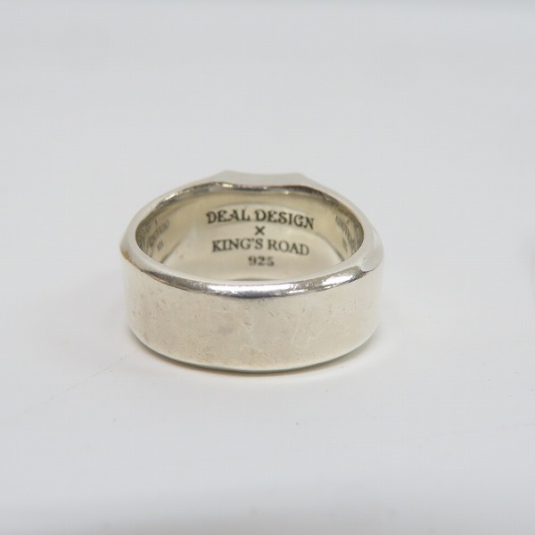 実際に弊社で買取させて頂いたDEAL DESIGN×KINGS ROAD/ディールデザイン 10周年記念 コラボ リング 限定200個 18.5-19号の画像 3枚目