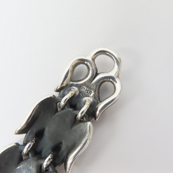 実際に弊社で買取させて頂いたBloody Mary/ブラッディマリー 1ブルーダイヤ付 フックブレスレットの画像 2枚目