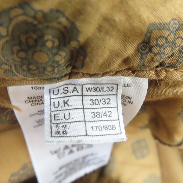 実際に弊社で買取させて頂いたBROOKS BROTHERS/ブルックスブラザーズ チノパンツ W30L32の画像 6枚目